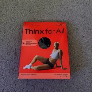 Thinx for All Leakproof Black Boxer Briefs